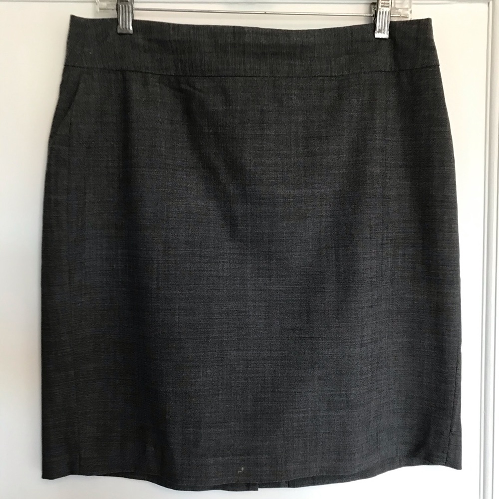 Banana Republic Dark Gray Skirt